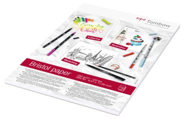 TOMBOW Zeichenblock Bristol A4 PB-MARK 250g, 25 Blatt