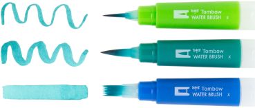 TOMBOW Wassertankpinsel WB-3P Set, 3 Stück