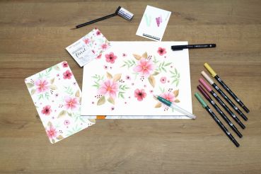 TOMBOW Watercolor Set WCS-FL Floral 10-tlg.