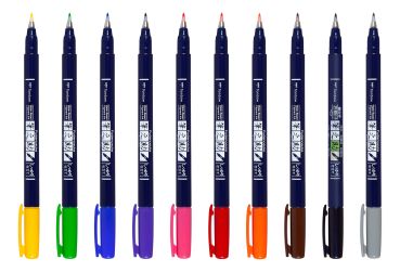 TOMBOW Kalligraphie-Stift WS-BH WS-BH-48P-A Fudenosuke, Display