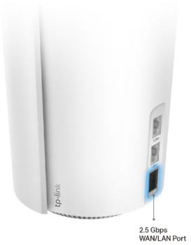 TP-LINK Deco X95(1-pack) Deco X95(1-pack) AX7800 WHM WiFi 6 Unit