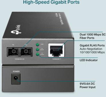 TP-LINK MC200CM MC200CM Media conv. 1000BASESX