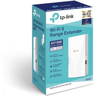 TP-LINK RE500X RE500X AX1500 WiFi 6 Range Extender