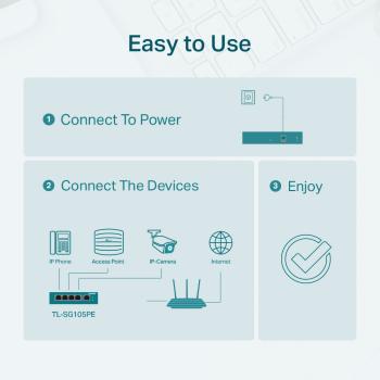 Tp-link 5-port easy smart switch tl-sg105pe with 4-port poe - Tp-link-tl-sg105pe-6935364052744-07.jpg