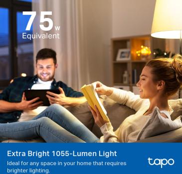 TP-LINK Smart Light Bulb,E27 Tapo L535E Multicolor,Matter