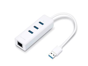 TP-LINK Ethernet Adapter 3-Port UE330 USB 3.0