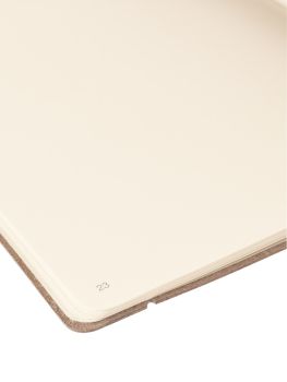 TRANSOTYPE senseBook FLAP A5 75010500 blanko, M, 135 Seiten beige