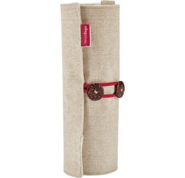 TRANSOTYPE senseBag Stifte Roll-Etui 76038018 beige 375x200mm