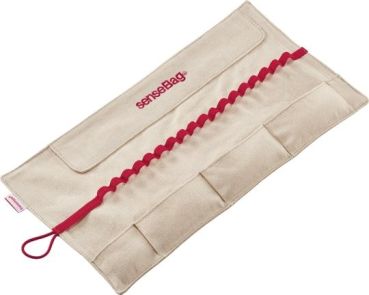 TRANSOTYPE senseBag Stifte Roll-Etui 76038018 beige 375x200mm