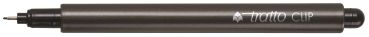 TRATTO Tratto Pen Clip 0,3mm 803803 schwarz