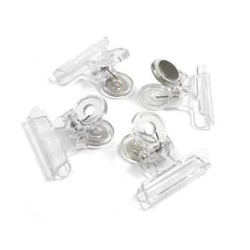 TRENDFORM Magnet-Clip GRAFFA FW4003 4er Set transparent