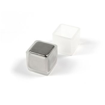 TRENDFORM Magic Magnets CUBE MM2010 4er Set silber