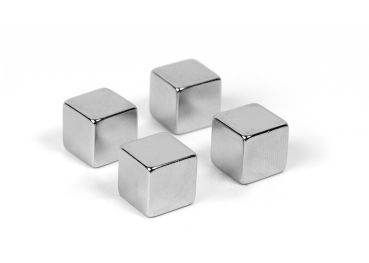 TRENDFORM Magic Magnets CUBE MM2010 4er Set silber