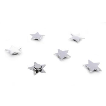 TRENDFORM Magnete STAR TF3552 6er Set verchromt