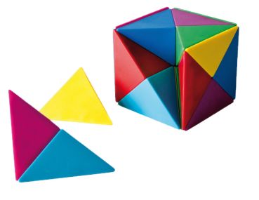 TRENDFORM Magnete TANGRAM CUBE TM0100 24er Set