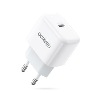 Ugreen usb wall charger mini 20w 10220 1-port pd 1xusb-c,white - Ugreen-10220-6957303812202-02.jpg