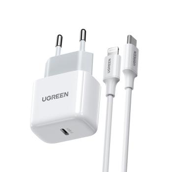 Ugreen usb wall charger mini 20w 10220 1-port pd 1xusb-c,white - Ugreen-10220-6957303812202-03.jpg