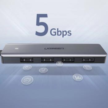 UGREEN USB 3.0 Hub 4-Port 50985 with USB-C Power Supply