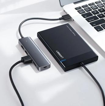 UGREEN USB 3.0 Hub 4-Port 50985 with USB-C Power Supply