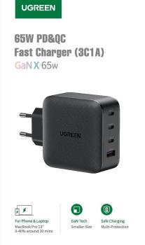 Ugreen usb wall charger 65w 4-port 70774 pd gan 3xusb-c,1xusb-a,black - Ugreen-70774-6957303877744-07.jpg