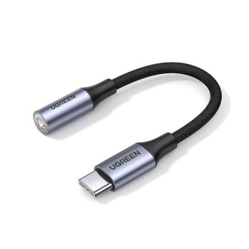 UGREEN Cable USB-C to 3.5mm M/F 80154 Alu Shell with Braided 10cm