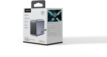 Ugreen usb desktop charger nexode 90903b 300w, 5-port,pd,gan - Ugreen-90903b-6941876221820-04.jpg