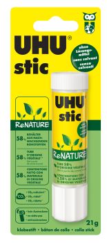 UHU Klebestift ReNATURE 21g 40 lösungsmittelfrei