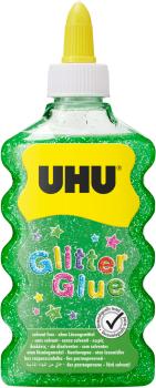 UHU Glitter Glue Maxi 510569 grün, 185g