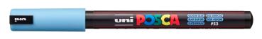 UNI-BALL Fineliner Posca 0.7mm PC-1MR_GLACIER_BLUE gletscherblau