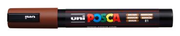 UNI-BALL Posca Marker 1,8-2,5mm PC-5M BROWN braun, Rundspitze