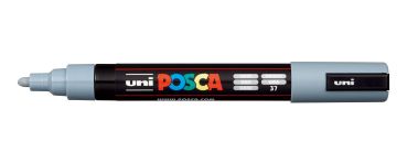 UNI-BALL Posca Marker 1,8-2,5mm PC-5M GREY grau, Rundspitze