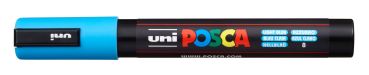 UNI-BALL Posca Marker 1,8-2,5mm PC-5M L.BLUE hellblau, Rundspitze