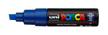 UNI-BALL Posca Marker 8mm PC-8K BLUE blau, Keilspitze