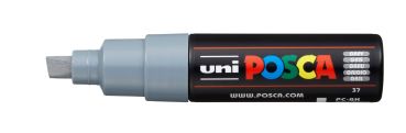 UNI-BALL Posca Marker 8mm PC-8K GREY grau, Keilspitze