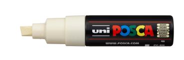 UNI-BALL Posca Marker 8mm PC-8K IVORY elfenbein, Keilspitze