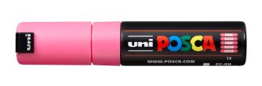 UNI-BALL Posca Marker 8mm PC-8K PINK rosa, Keilspitze