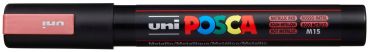 UNI-BALL Posca Marker 1.8-2.5mm PC5M MET. RE MET rot, Rundspitze