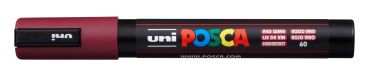 UNI-BALL Posca Marker 1,8-2,5mm PC5M RED WIN bordeaux, Rundspitze