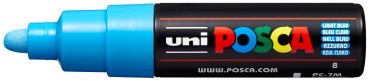 UNI-BALL Posca Marker 4.5-5.5mm PC7MLIGHTBLU hellblau, Rundspitze