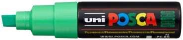 UNI-BALL Posca Marker 8mm PC8K F.GREEN fluo grün, Keilspitze