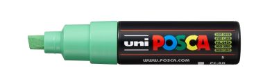 UNI-BALL Posca Marker 8mm PC8K L.GREEN hellgrün, Keilspitze