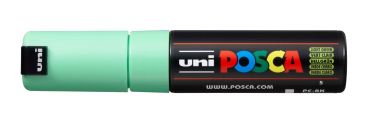 UNI-BALL Posca Marker 8mm PC8K L.GREEN hellgrün, Keilspitze