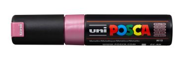 UNI-BALL Posca Marker 8mm PC8KMET.PINK MET Metal.rosa, Keilsp.