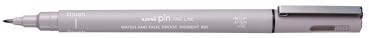 UNI-BALL Fineliner Pin Brush PINBR-200(S) LIGHT GREY hellgrau