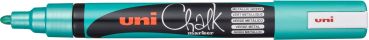 UNI-BALL Chalk Marker 1.8-2.5mm PWE-5M METALLIC GREEN Metallic grün