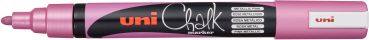 UNI-BALL Chalk Marker 1.8-2.5mm PWE-5M METALLIC PINK Metallic rosa