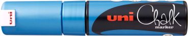 UNI-BALL Chalk Marker 8mm PWE-8K METALLIC BLUE Metallic blau