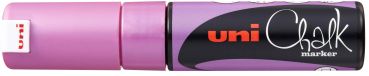 UNI-BALL Chalk Marker 8mm PWE-8K METALLIC PINK Metallic rosa