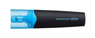 UNI-BALL Textmarker View USP200 L.BLU blau