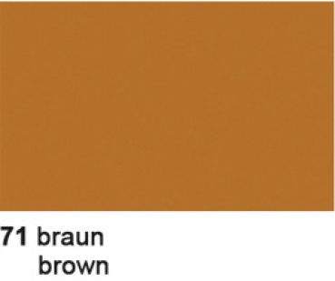 URSUS Transparentpapier 70x100cm 2631471 42g, braun